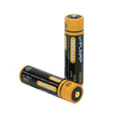urFlamp® 18650 Battery 3800mAh ×2pcs