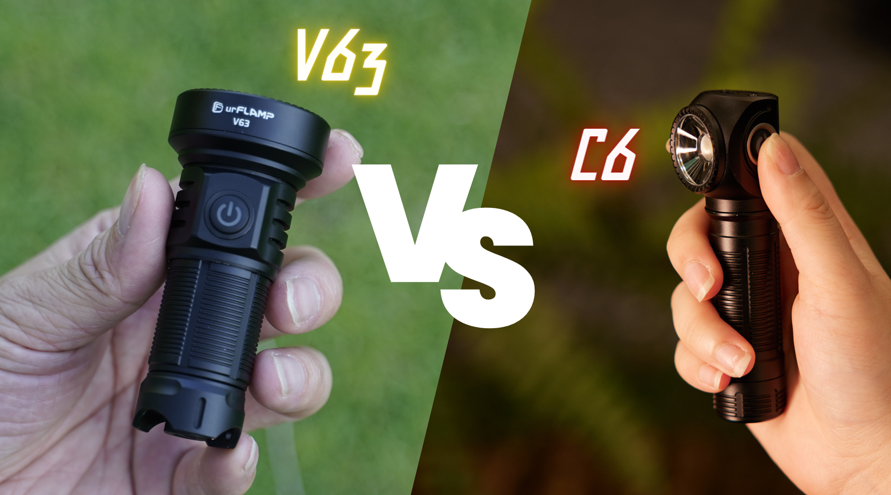 Flashlight Showdown: V63 vs. C6 – Which One Wins?
