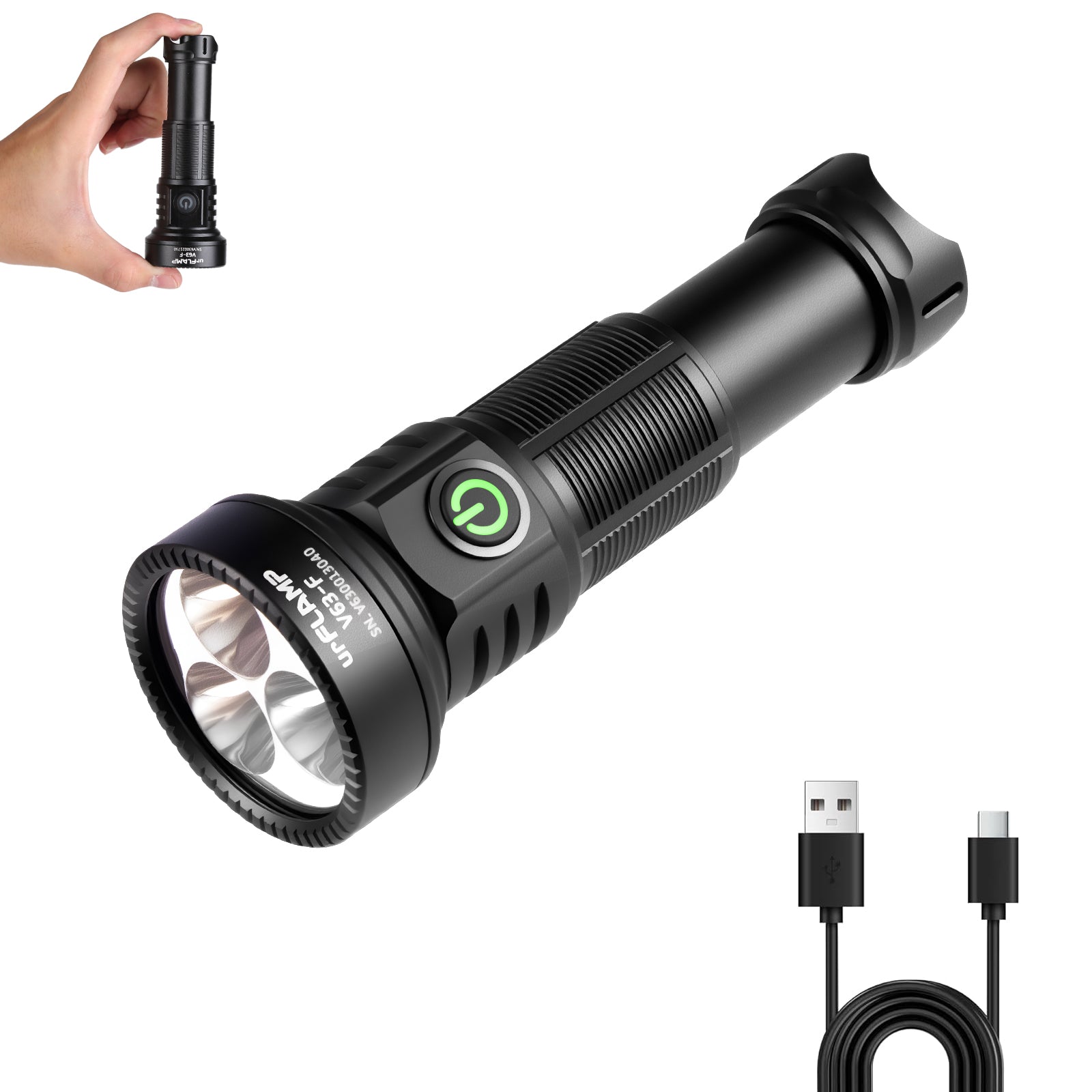 urFlamp® V63-F: Ultra-Bright Floodlight in Your Pocket Main image
