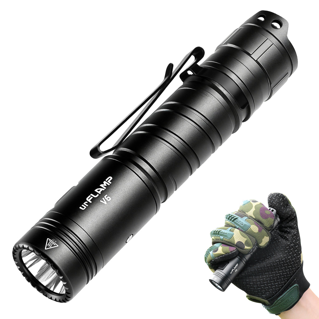 urFlamp® V6 Night's Watch: 1300 Lumens Compact Flashlight urFlamp® V6 Night's Watch: 1300 Lumens Compact Flashlight