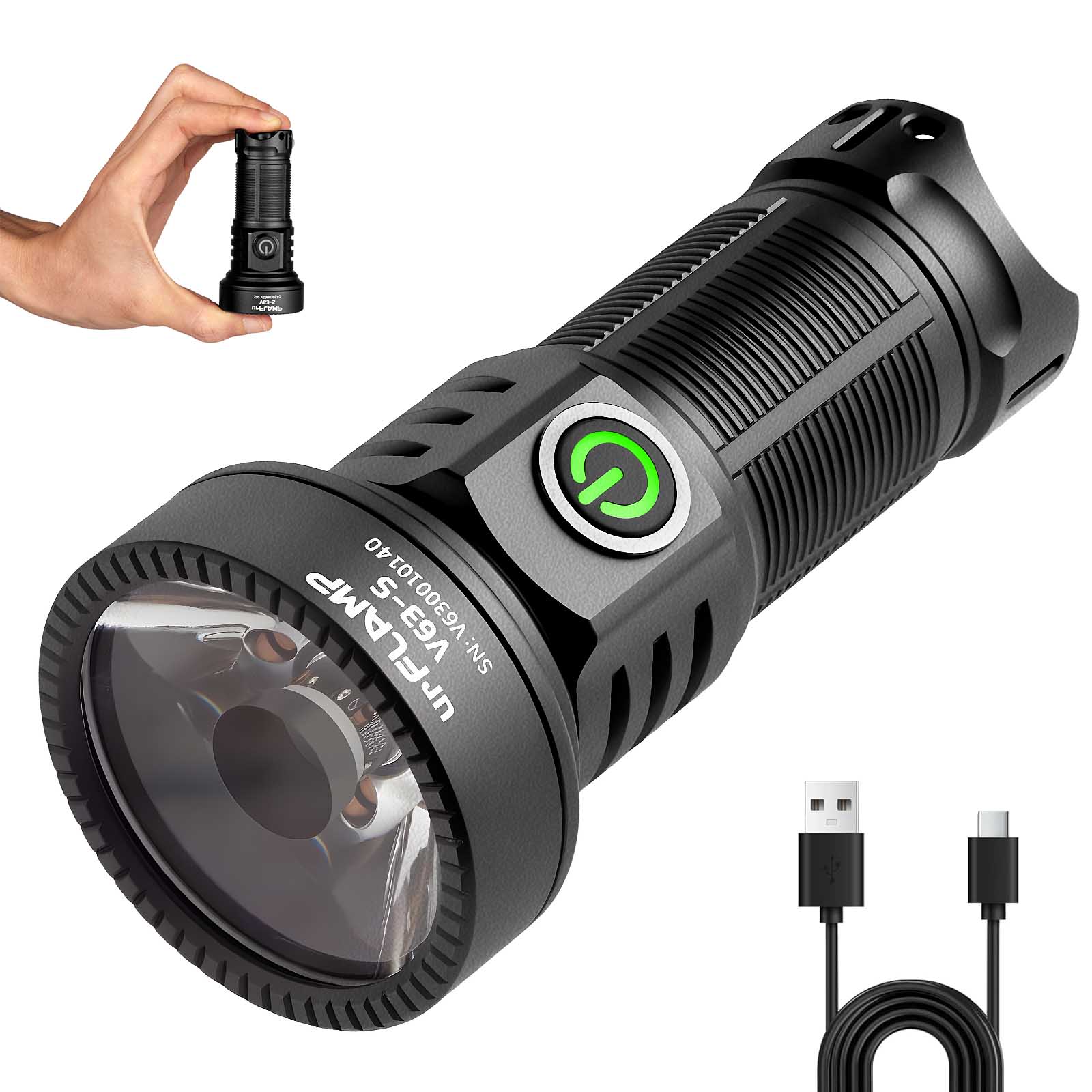 urFlamp® V63-S: Compact Thrower with Serious Reach in Pocket Main image