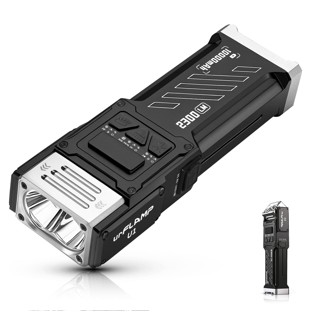urFlamp® U1: Powerful and innovative flashlight with Bluetooth Speaker
