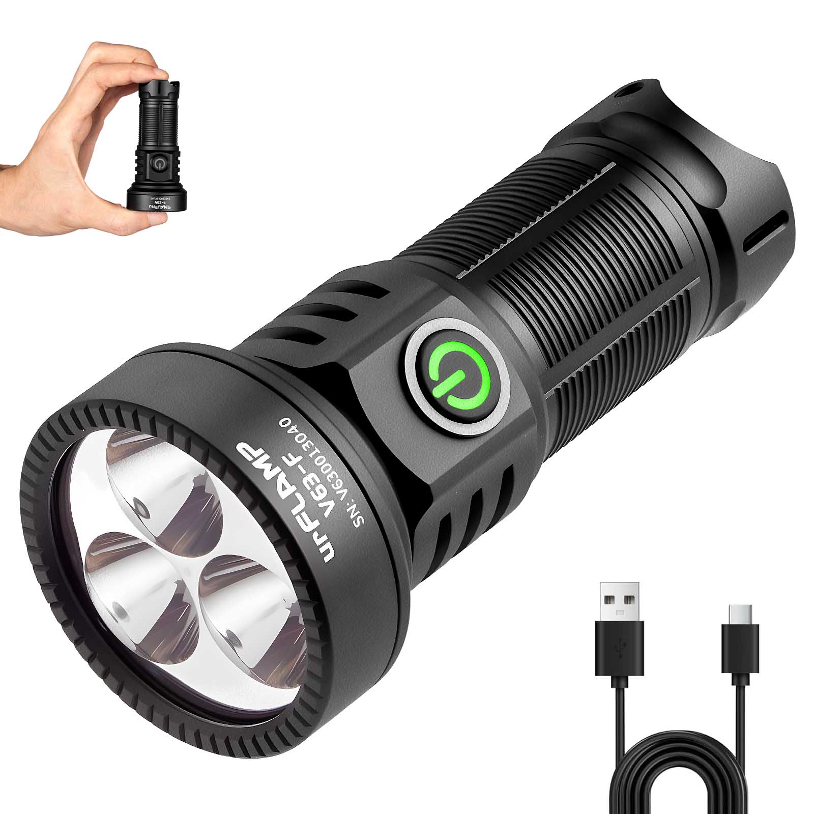 urFlamp® V63-F: Ultra-Bright Floodlight in Your Pocket Main image
