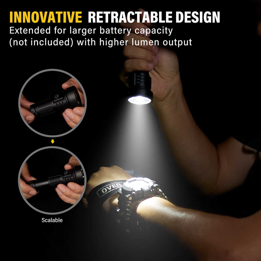 urFlamp® V63-F: Ultra-Bright Floodlight in Your Pocket