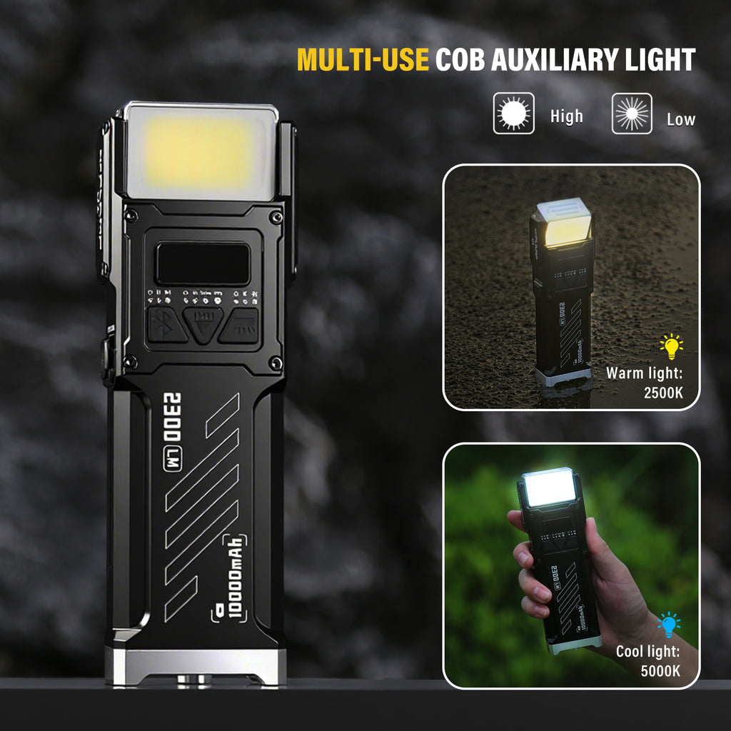 urFlamp® U1: Powerful and innovative flashlight with Bluetooth Speaker
