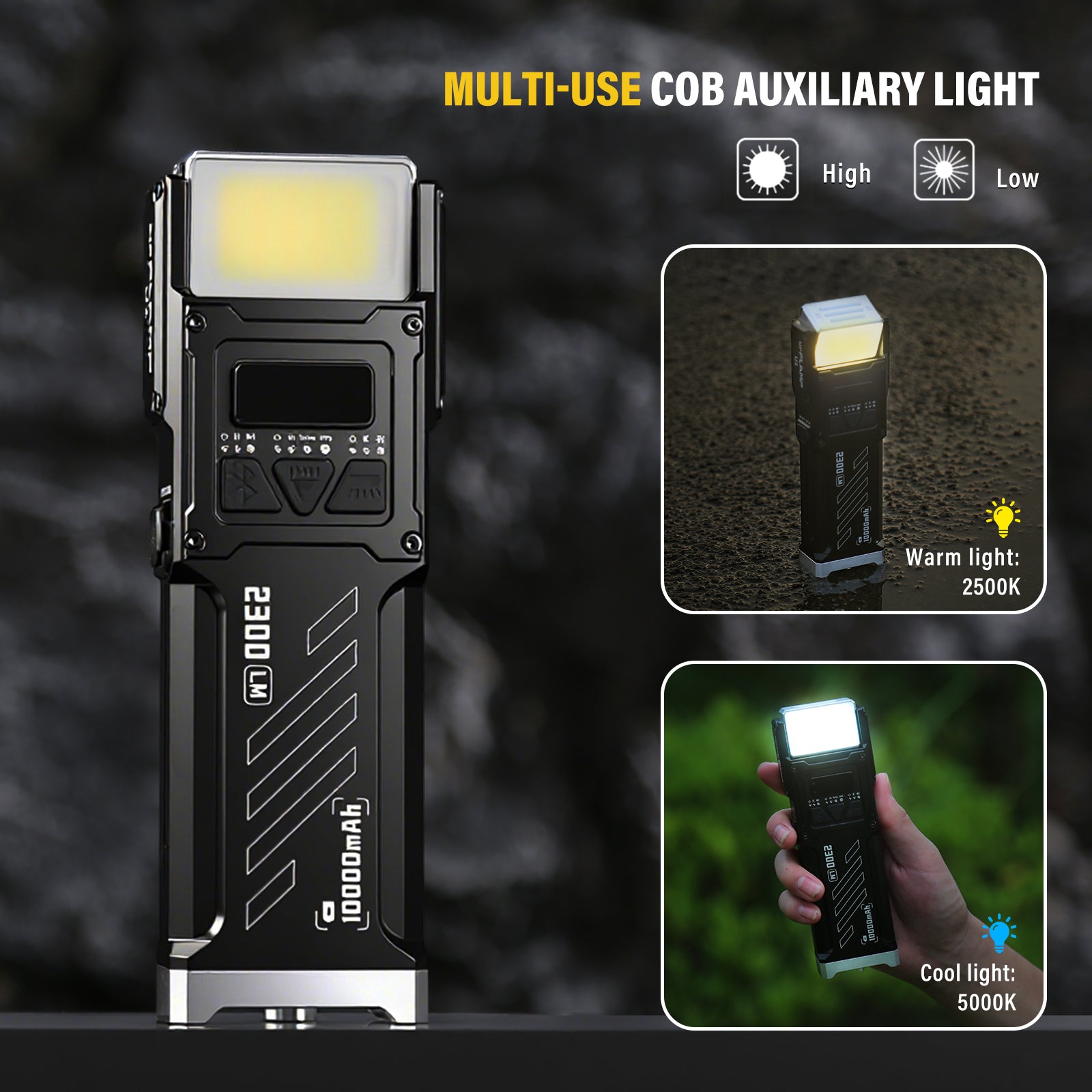 urFlamp® U1: Powerful and innovative flashlight with Bluetooth Speaker