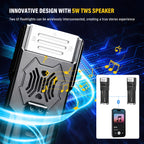 urFlamp® U1: Powerful and innovative flashlight with Bluetooth Speaker