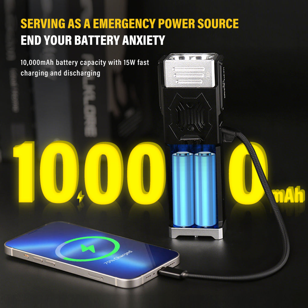 urFlamp® U1: Powerful and innovative flashlight with Bluetooth Speaker