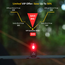 urFlamp® E8: EDC Keychain Flashlight Deposit Reservation