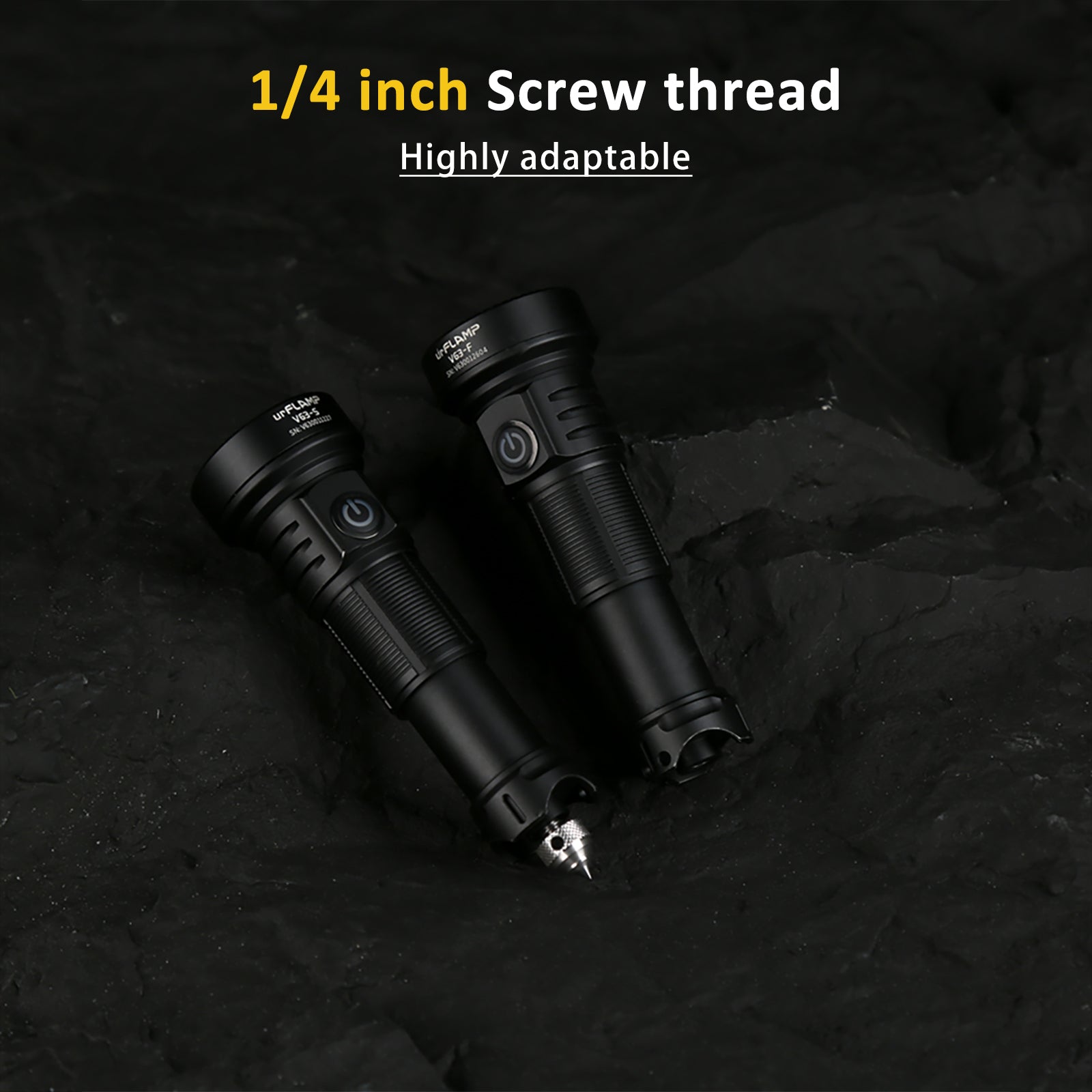 urFlamp® Tungsten Steel Glass Breaker Head – Compatible with 1/4-Inch Screw Mount