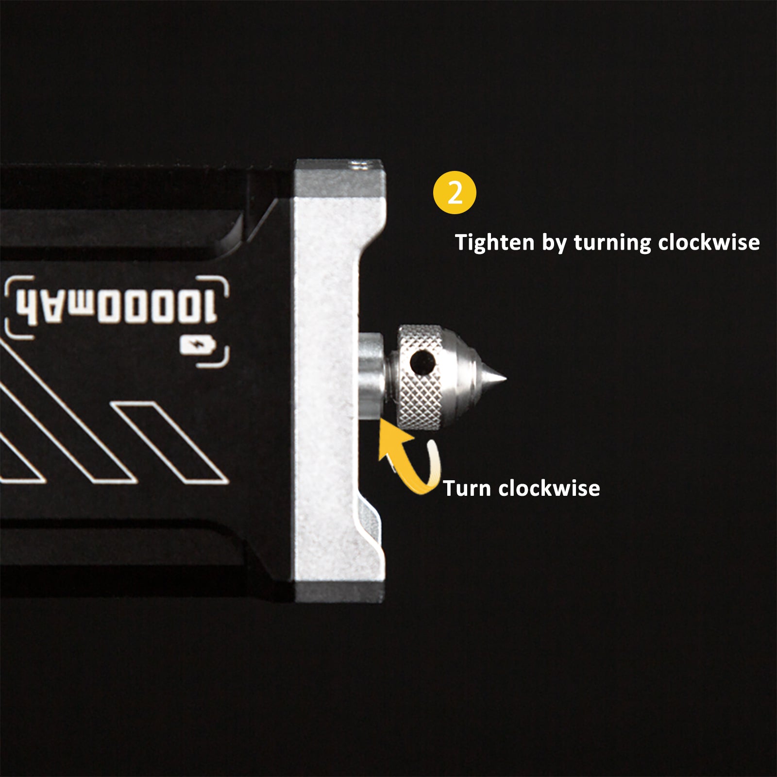 urFlamp® Tungsten Steel Glass Breaker Head – Compatible with 1/4-Inch Screw Mount