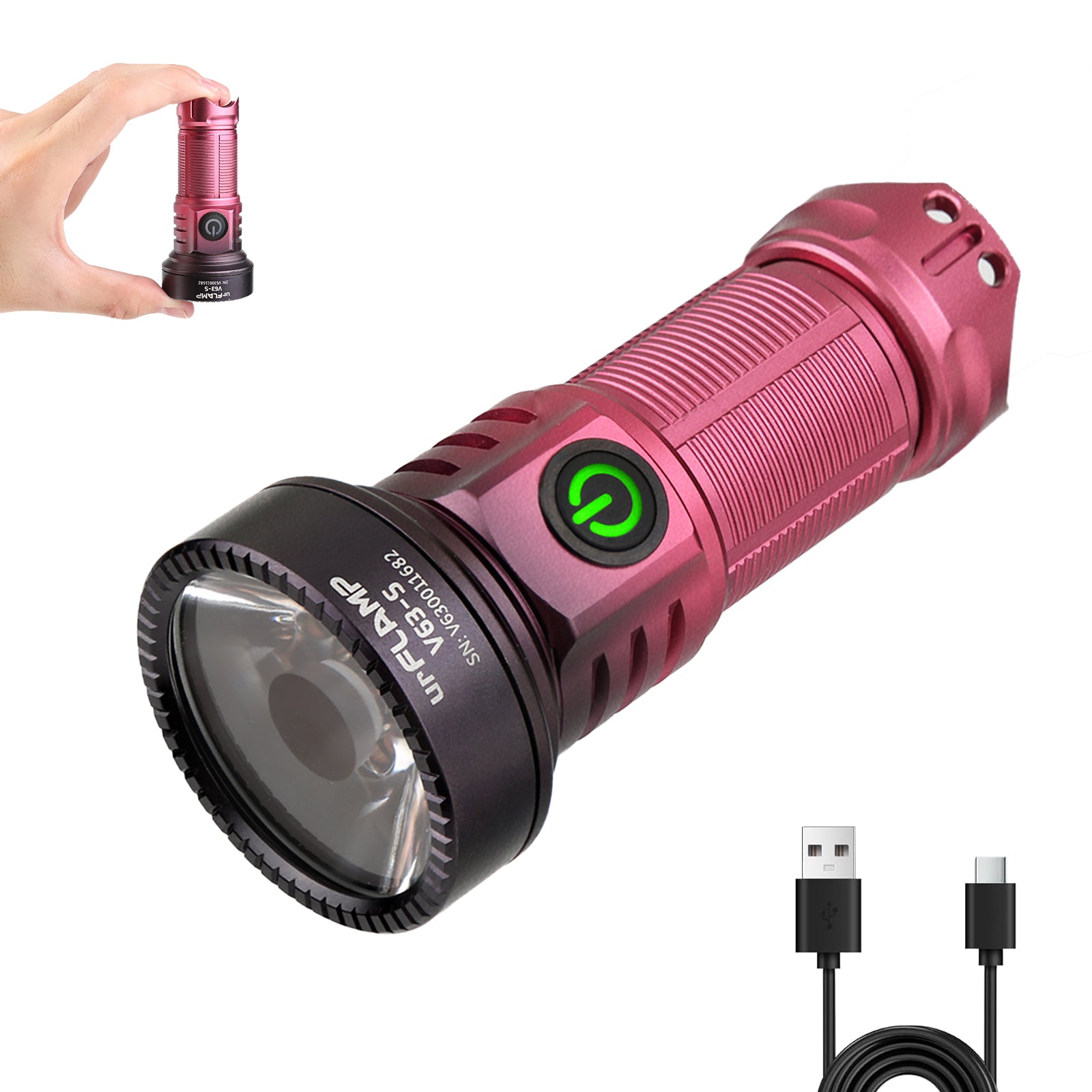 urFlamp® V63-S: Compact Thrower with Serious Reach in Pocket