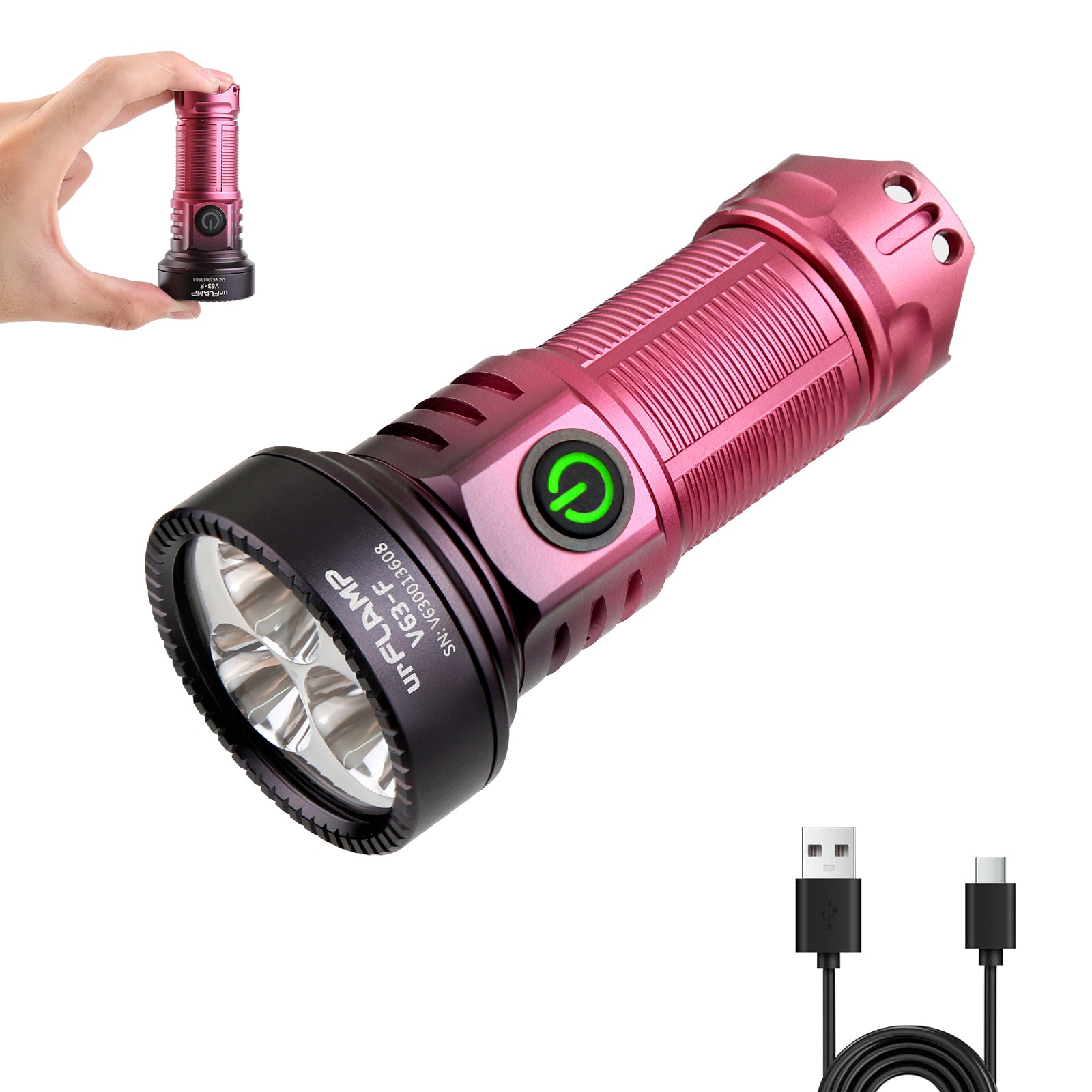 urFlamp® V63-F: Ultra-Bright Floodlight in Your Pocket