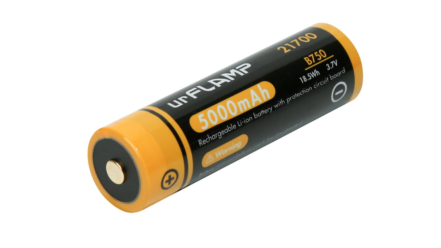 urFlamp® 21700 Battery 5000mAh ×2pcs