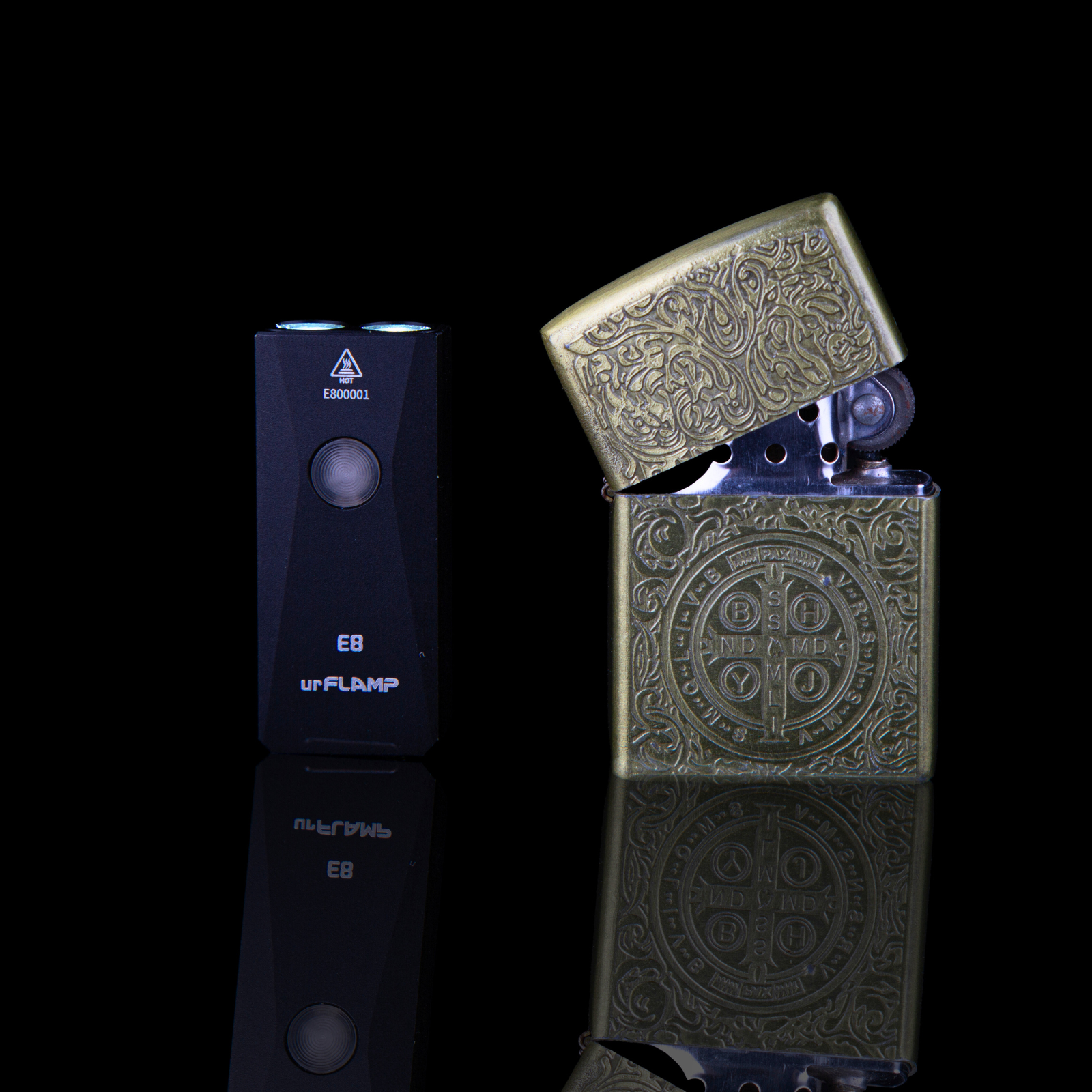 urFlamp® E8: EDC Keychain Flashlight Deposit Reservation